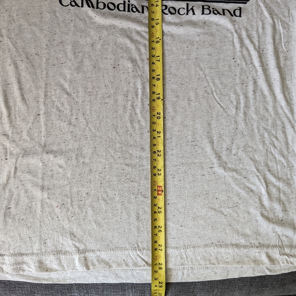 Bella Canvas Brand Cyclos Cambodian Rock Band T-Shirt Off-Broadway Show - Size L - Picture 4 of 4